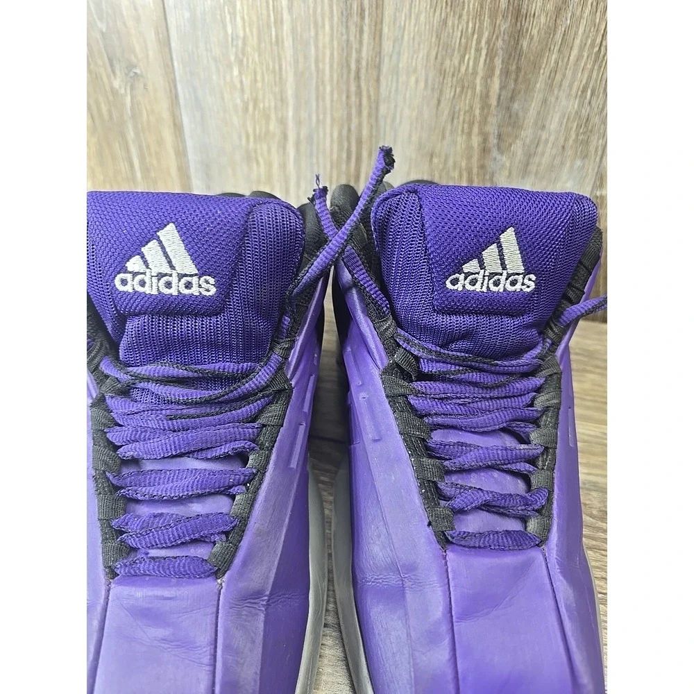 Adidas Crazy‎ 1 'Regal Purple' Lakers Home Basketball Shoes Kobe Size 8.5
